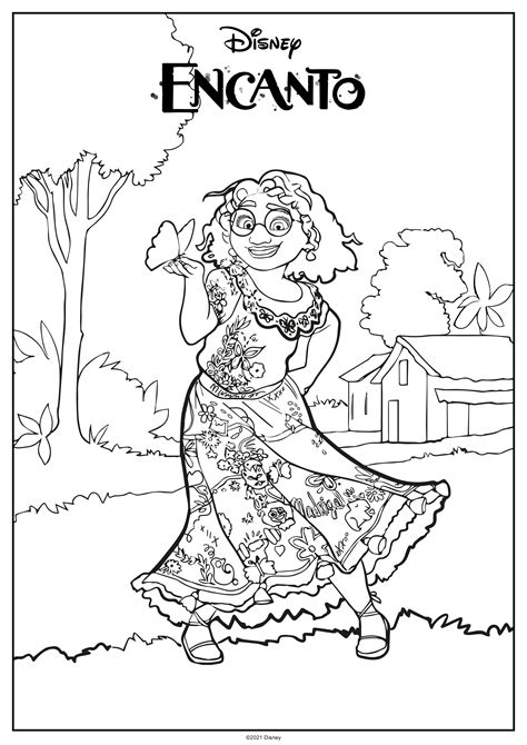 Printable Encanto Coloring Pages